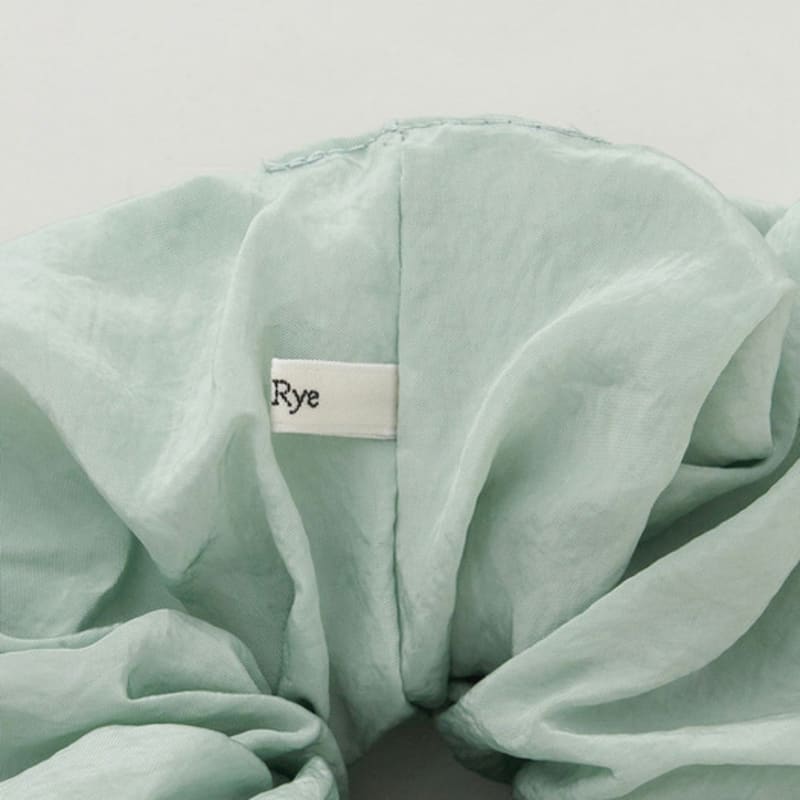 THE RYE Silky Scrunchie L(Mint)