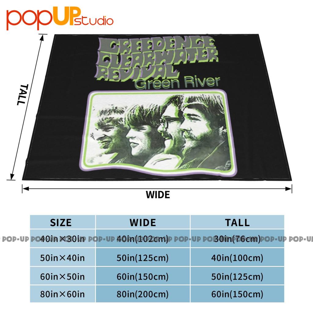 Creedence Clearwater Revival Ccr Rock Band Tour Concert Ultra-Soft Blanket Quilt Winter Sofa Cover Bed Covers