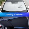1PC Folding Car Windshield Sun Shade Cover Visor UV Protection For Lexus RX330 IS250 Ct200h ES300h RX350 IS300h NX300h RX400h UX