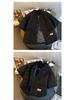 Men's American Style Winter Gourd Pattern Thickened Short Sleeve Cotton Padded Jacket