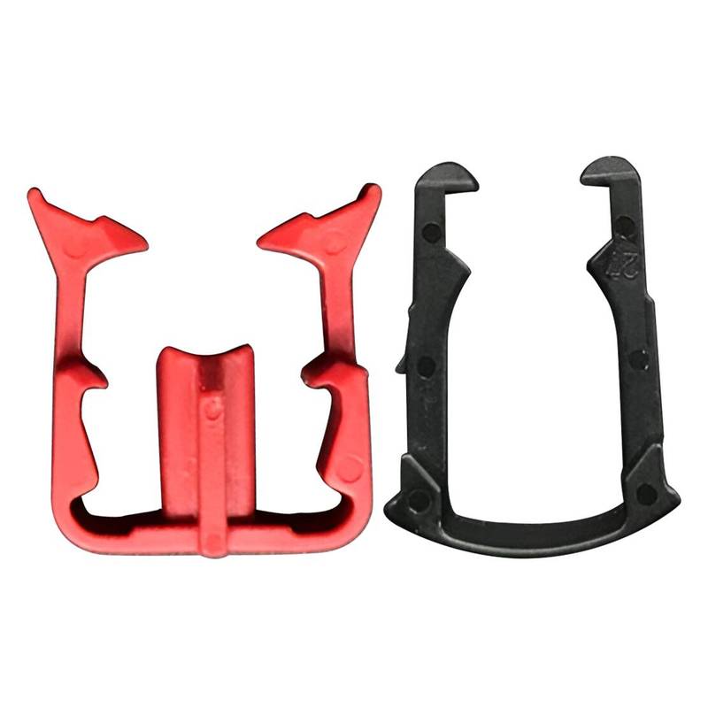 9.49mm External Injector Pump Diesel Filter Fuel Line Clip Fit For Jeep Wrangler Compass Red & Black