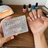 Baroque Pearls Sea Shell Pattern Nail Silicone Mold Reusable Nail Art Mold  For Beginner