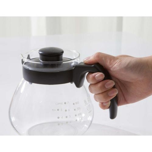 HARIO servírovací páka na kávu a čaj, vhodná do mikrovlnné trouby/myčky, 1000 ml, vyrobeno v Japonsku, TC-100B