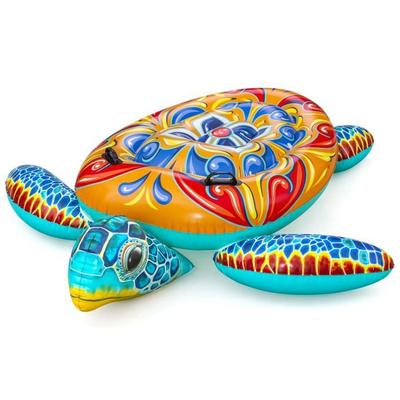 Ride-on Float - Bestway - Mediterranean Turtle - Multicolor - 186x168x42 Cm