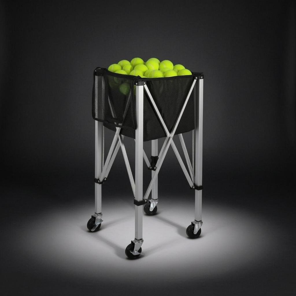 Tennis Ball Cart Long-Lasting Equipment Sturdy for Coaches, Athletes