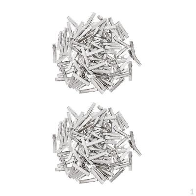 200x Hair Clips Clip Hairpins For Making Accessories DIY 45mm