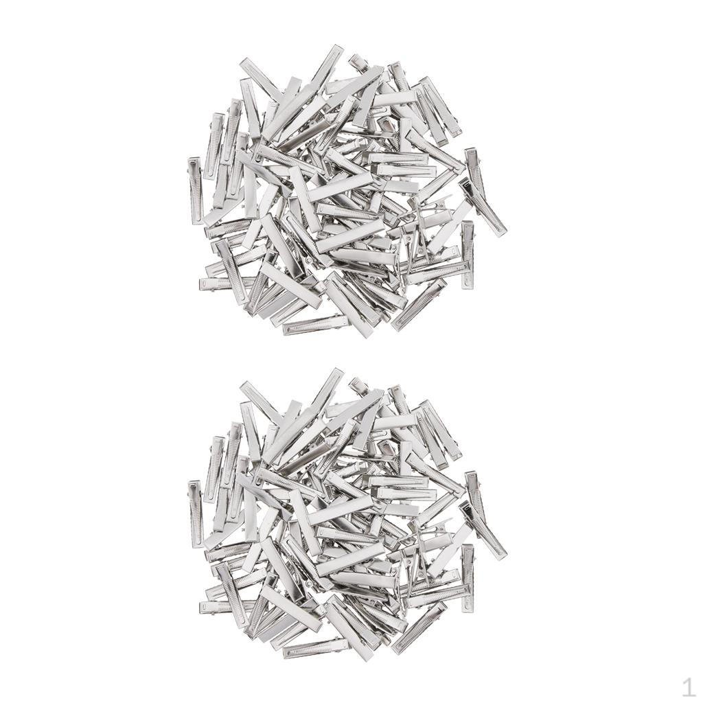 

200x Зажимы для волос Заколки для изготовления аксессуаров DIY 45мм