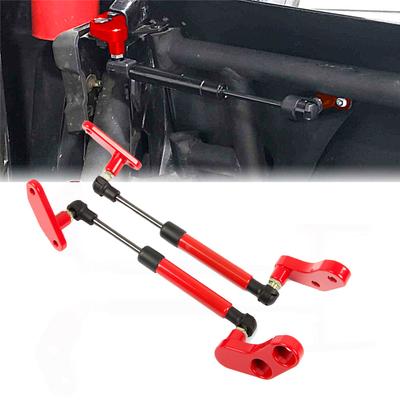 Kits d'ouvre-porte anodisés en aluminium usiné Rouge et Noir pour Can-Am Maverick X3 2017-2020