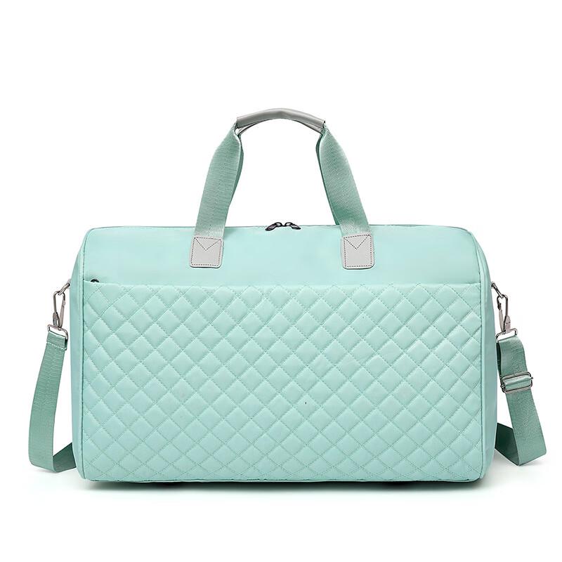 

Lidu Diamond Pattern Yoga Gym Travel Bag Large Capacity