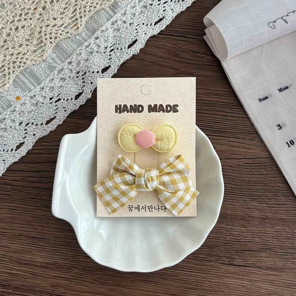 Korean Floral Children's Bow Hair Clips: Versatile Baby Hair Accessories