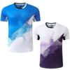 Quick-Dry Badminton Shirt Men Women Sport T-Shirt Athletic Top Youth Student Competition Wear
