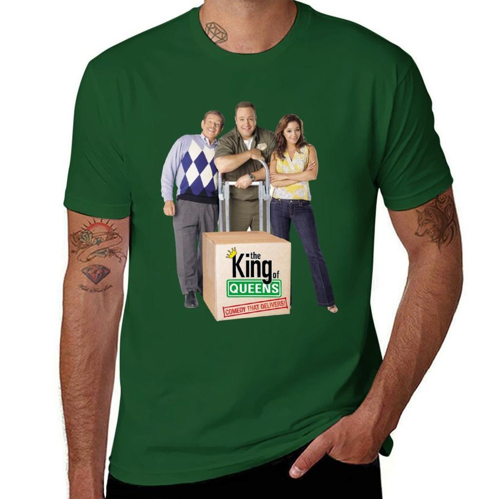 The King of Queens Tshirt Cute Tops Heavyweights Sports Fans Mens T Shirts Casual Stylish