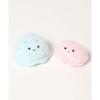 BlueBleu Favorite Snacks Sweets Dessert Crepe Chocolate Cornet Ice Cream Castella Motif Character Poka Plush Toy Mascot Palm-Sized Interior Nui-tori