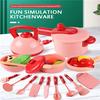 Kinder Simulation Küche Spielzeug Simulation Kochen Utensilien Set Sicher Und Wiederverwendbare Interessante Spielzeug