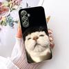 For Samsung Galaxy A54 Cute Flower Butterfly Cat Painted Case For Samsung A54 5G SM-A546B Soft Silicone TPU Phone Cases