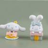 Adorable Yu Gui Dog Party 6-pack Big-ear Dog Pudding Dog Handicrafts Diy Patch Toys Decoration Ornaments