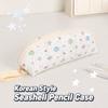 Large Capacity Pen Bag Handheld Pencil Pouch Portable Stationery Organizer  Gift