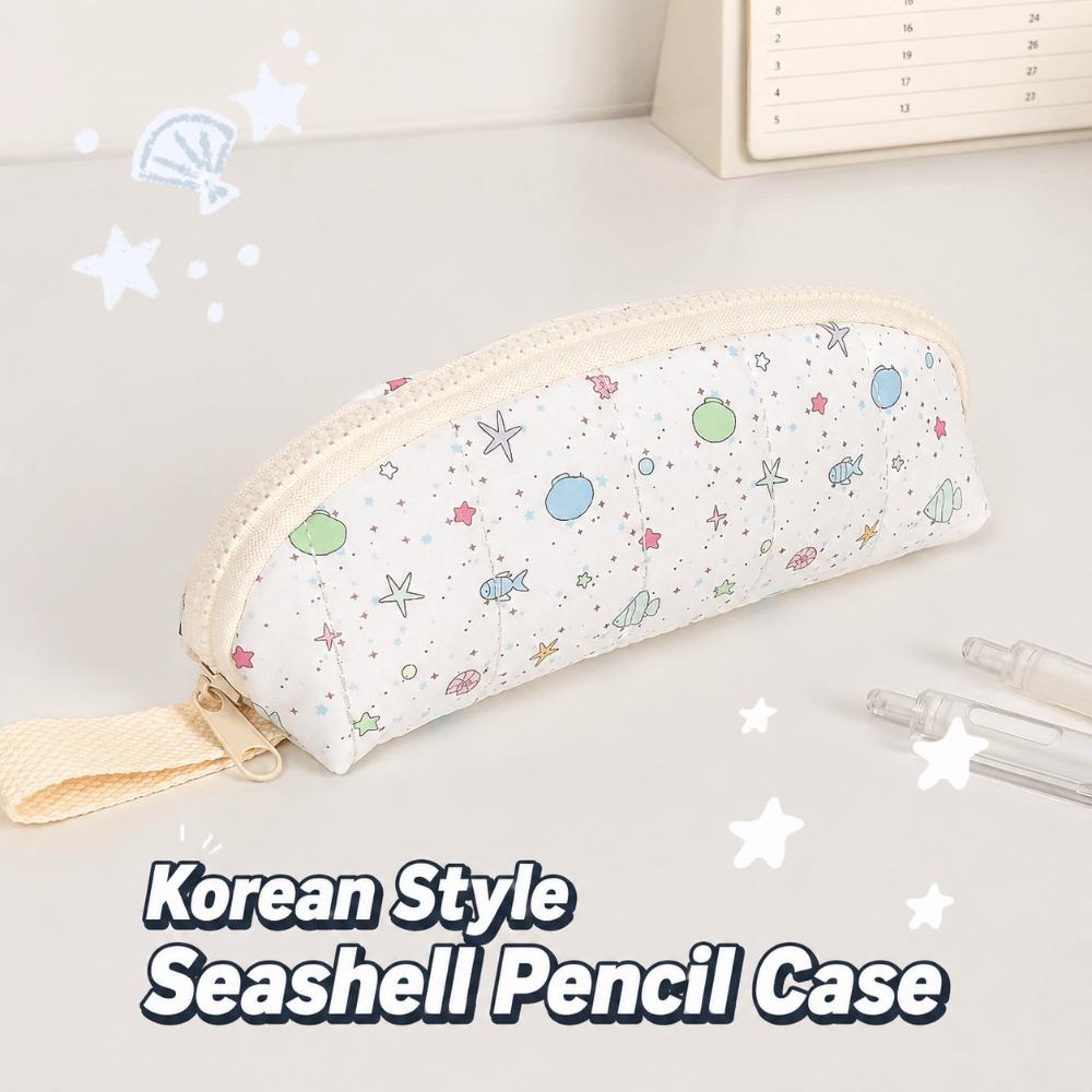 Large Capacity Pen Bag Handheld Pencil Pouch Portable Stationery Organizer  Gift