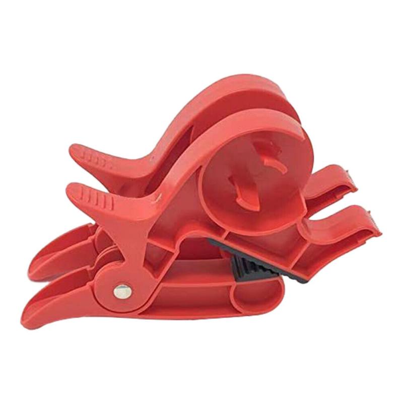 

2 шт. Диспенсер для ленты, держатель рулона бумаги, зажим для обертывания, настольный инструмент для упаковки подарков на Рождество, инструменты для художественных поделок красный