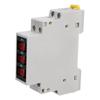 3 Phase DIN Rail Ammeter LED Digital Display High Accuracy Amp Meter with 3 Sensors AC80‑500V 1‑100A