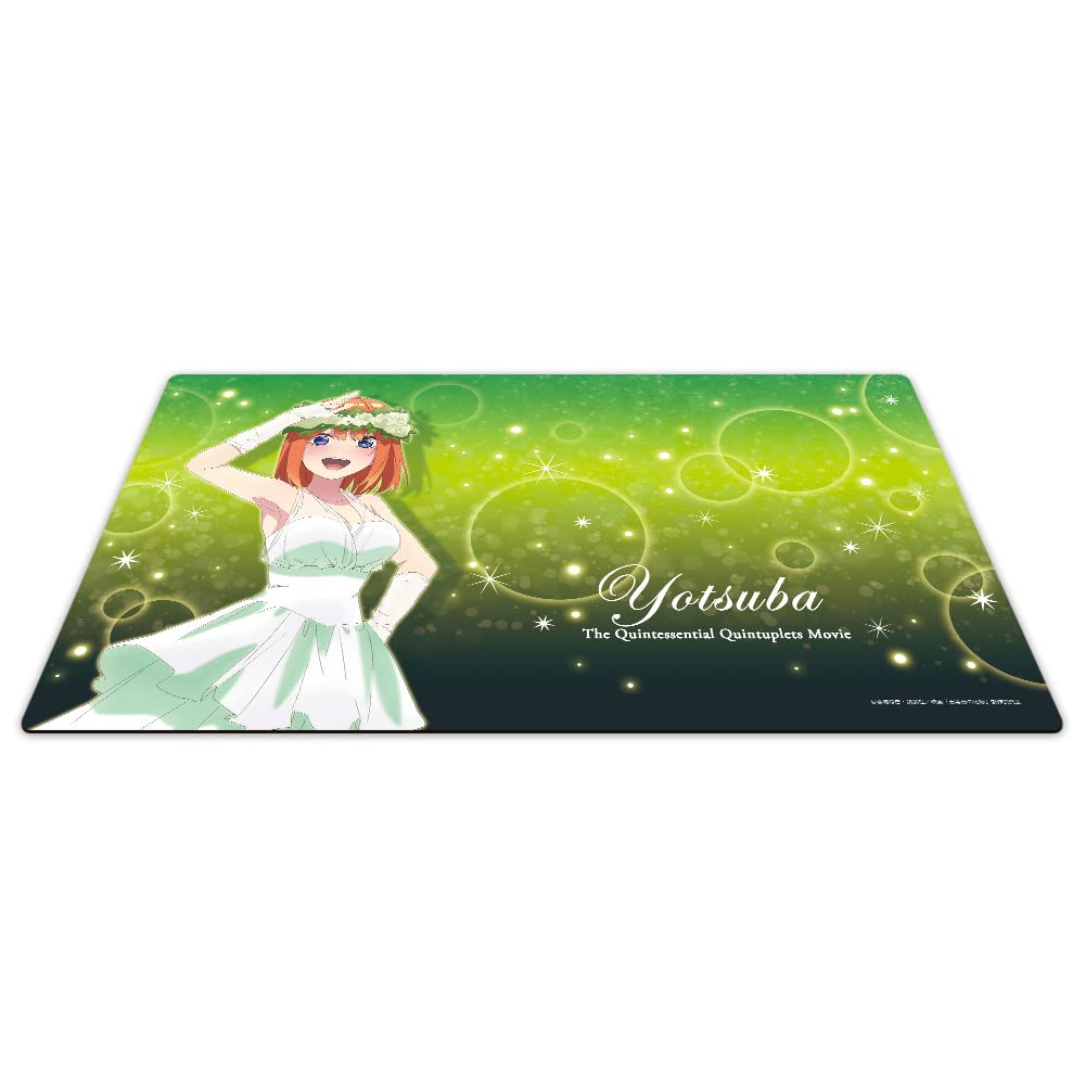 The Quintessential Quintuplets Movie Character Rubber Mat E [Yotsuba Nakano Wedding Dress ver.]