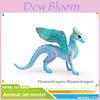 Modelo Animal Pvc Unicórnio Arco-Íris Pégaso Dragão Figura Para Brincadeira Educativa Infantil