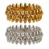 Elegant Round Rings Wedding Rings Geometric Dating Rings Finger Rings Stainless Steel Texture Perfect for Woman and Man