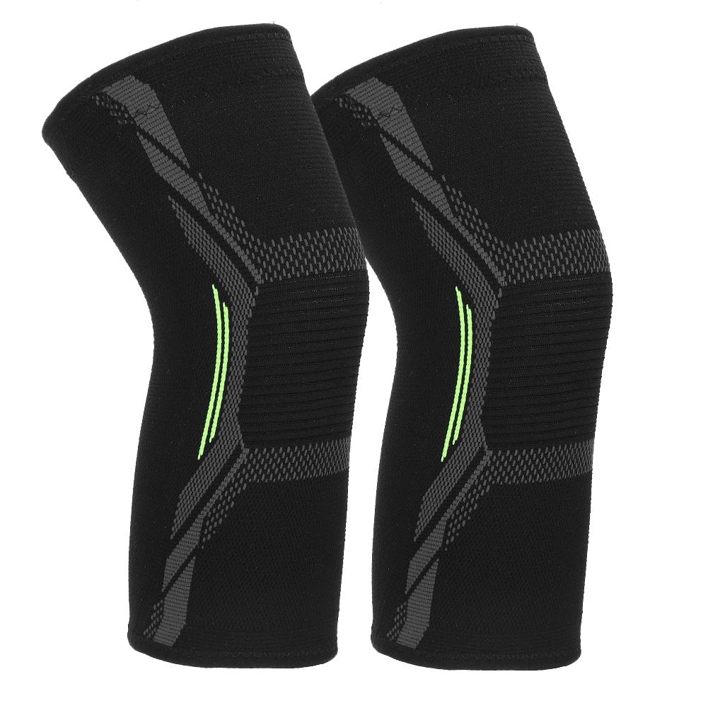 Unisex Sports Knee Protector Tendon Training Tool Elastic Knee Brace Support (m)