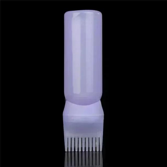

120ML Hair Care Bottle Comes With Brush Teeth And Precise Measurement Scales Which Are Professional Hairs Dyeing As Cares Tools фиолетовый