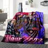 1pc baldurs gate Blanket with Custom Name, Gift, for Men and Women, Soft Blanket, Good for Sofa Bed Couch Travel, Lightweight Flannel Blanket