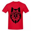 Unisex Chechen Borz Wolf Trendy T Shirt Streetwear Plus Size Cotton Crewneck Sleeve Unisex T Shirt