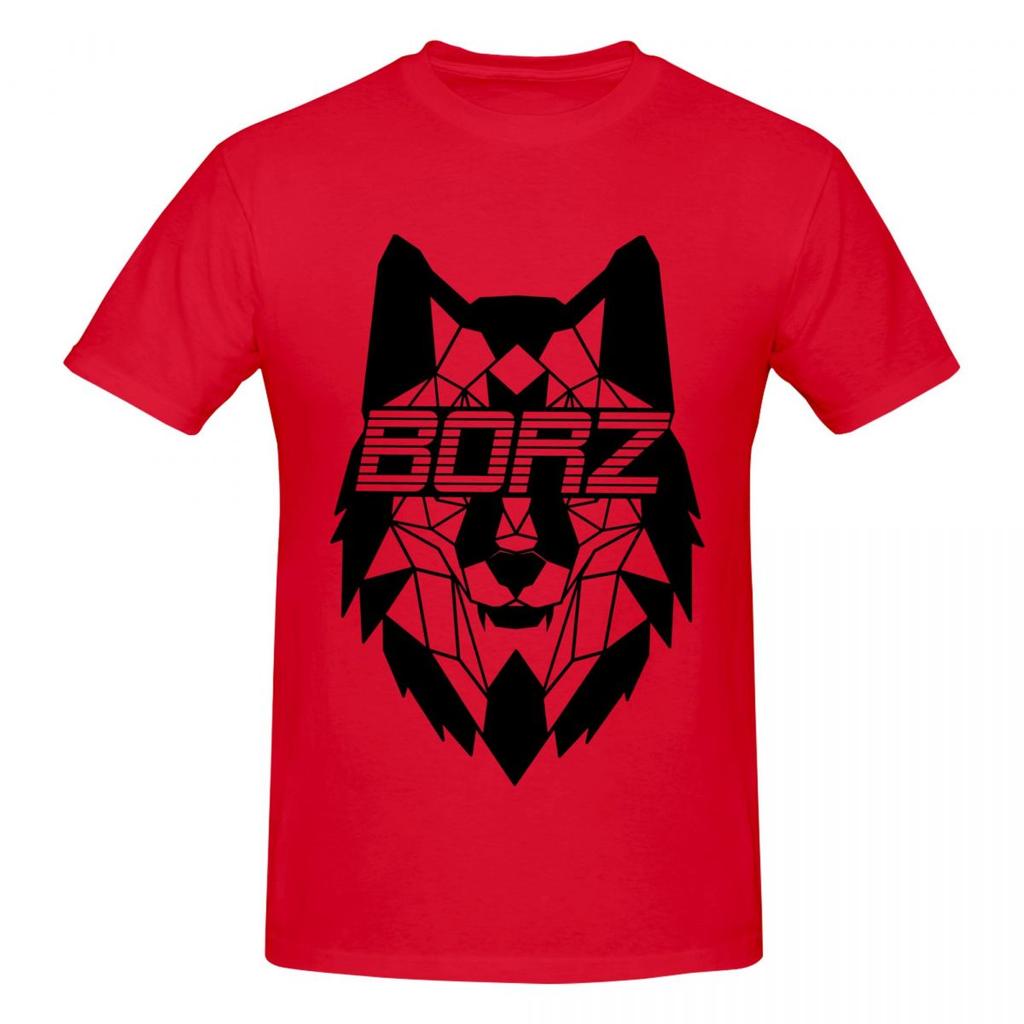 Unisex Chechen Borz Wolf Trendy T Shirt Streetwear Plus Size Cotton Crewneck Sleeve Unisex T Shirt