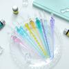 Glass Dip Pen Set with Ink & Pen Rest Handmade Calligraphy