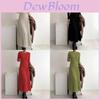 Knit Dress For Women Autumn Winter Slim Fit Crew Neck Casual Travel Office Girl