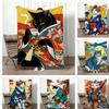 Ukiyoe Utagawa Kuniyoshi Throw Lightweight G Flannel Blanket Soft Skinfriendly for Summer Cooling