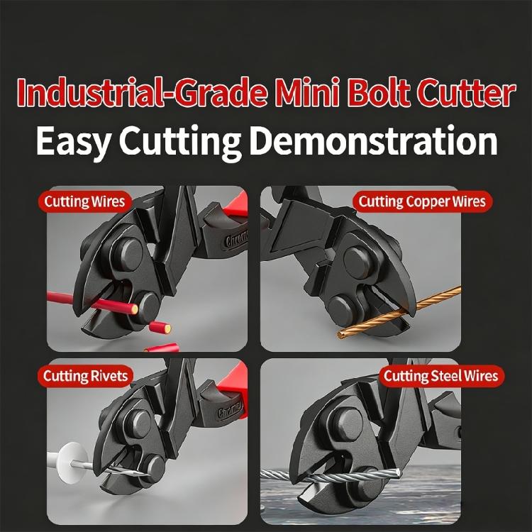Mini Wire Cutter Featuring Ergonomic Design and Powerful Cutting for Gardening Fishing DIY Applications Home Projects