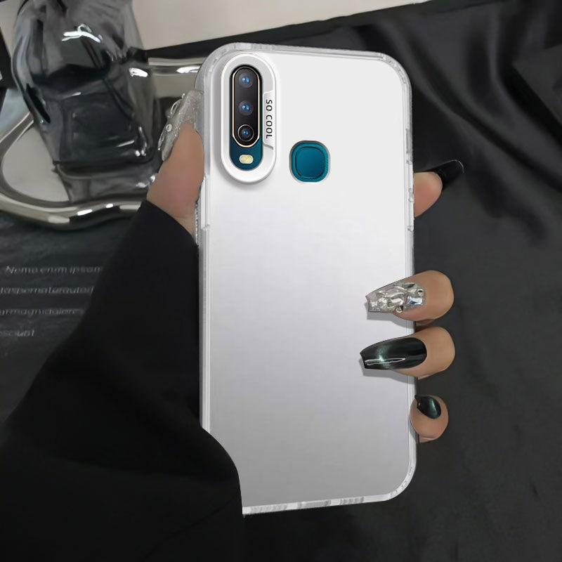 For Vivo Y17 Deksel vivo Y15 Telefondeksel vivo Y12 Deksel vivo Y11 2019 Deksel 1902 V1901A Luksuriøst Metallisk Aurora Hud Matt Deksel