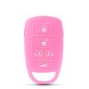 KEYYOU Silicone For Hyundai Entourage Kia Sedona Remote 5 Buttons Key Cover Case Fob 2006 2007 2008 2009 2010 2011 2012 2014