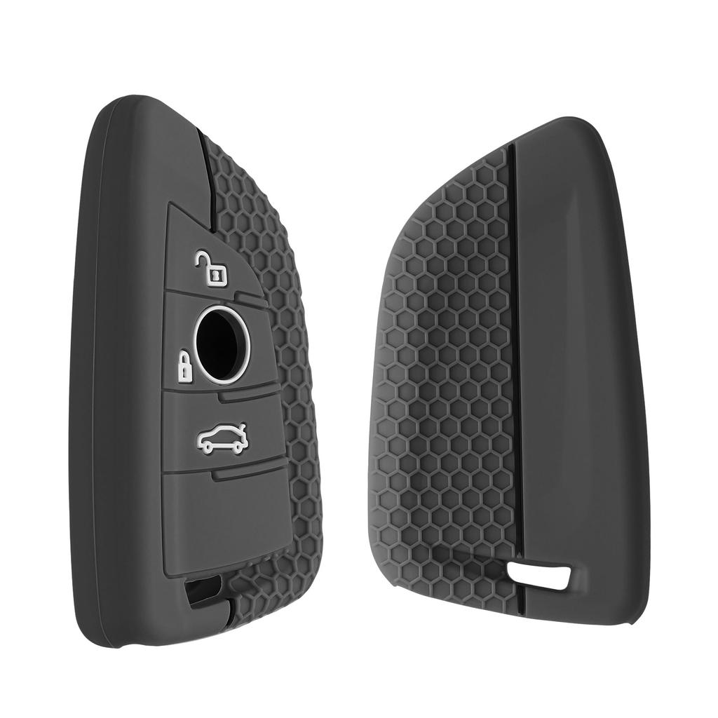 kwmobile Key Cover BMW 3-Button Car Key Smart Key Compatible
