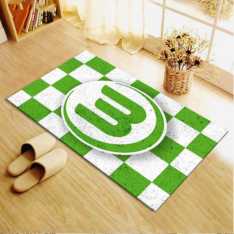 Nuovo Tappeto VfL Wolfsburg 2025 per Soggiorno Camera da Letto Casa Decorazione Divano, Tappetino Antiscivolo per Giochi Bambini 101