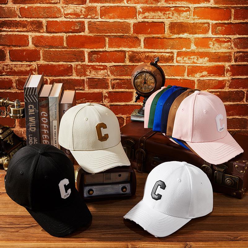 Модная новая персонализированная бейсболка для гольфа с изогнутыми полями и буквами — фото 4