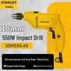 Stanley 550W 10mm Corded Impact Drill CN Plug (adapter Included)