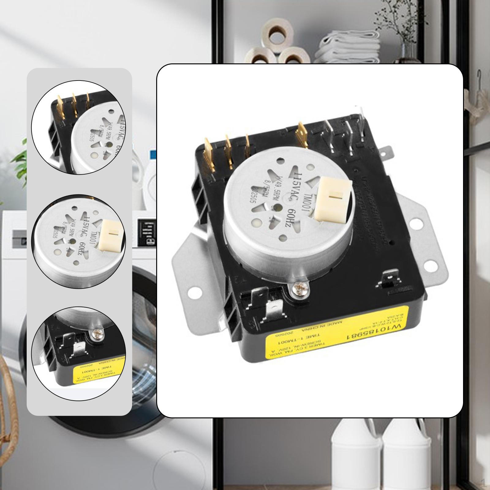 

Dryer Timer Replaces Easy Installation Spare Parts Portable Appliances Part Washer for