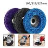 1pcs Black Diamond Polishing Disc Stainless Steel Car Paint Polishing Wheel Nylon Fiber Resin Grinding Wheel Disc