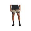 Under Armour UA Vanish Elite Logo Print Two-In-One Drawstring Mid-Rise Casual Shorts Men shorts Brown 1378604-203