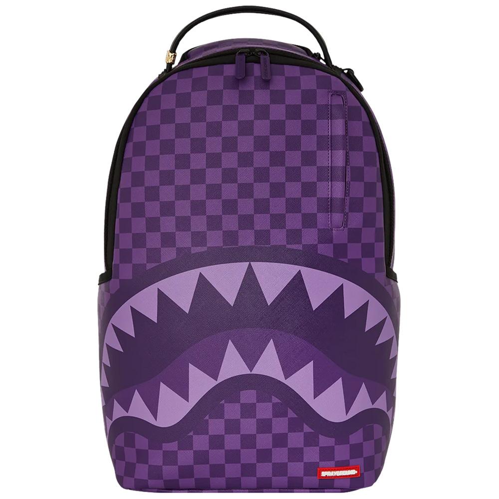 Sprayground Shark Large Logo Checkerboard American
