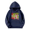Child Fashion Lightweight Long Sleeve Pullover With Pockets  Print Hoodie