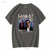 Hana Bi Takeshi Kitano Japanese Movie T Shirt Vintage Washed Soft Versatile Casual Slightly Top For Everyday Wear Unisex
