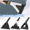 Windshield Snow Scraper Ergonomic Non Slip Small Car Windshield Ice Scraper Multifunctional Winter Snow Clearing Tools Snow