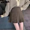 GMXIA Women's Fashion Casual Solid Color Print Summer Spring Skirt